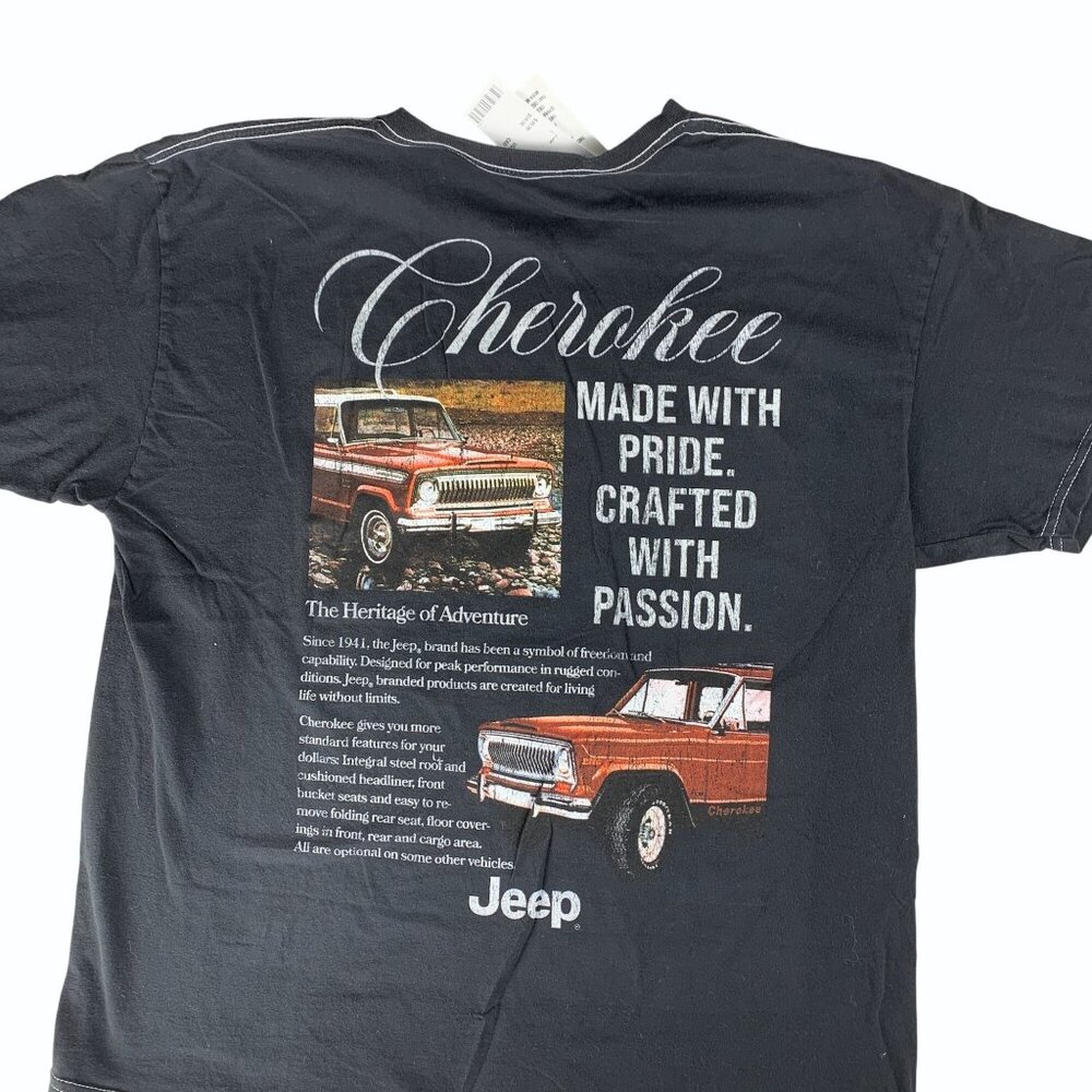 Chevrolet Jeep Vintage Ad Graphic Mens Med Cotton T Shirt Urban Outfitters New